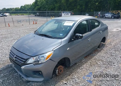 2022 Mitsubishi Mirage G4 Black Edition/Es/Le z USA, uszkodzony, nr VIN ML32FUFJ5NHF06999